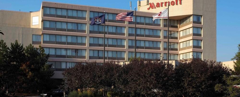 Detroit Marriott Livonia Hotell Eksteriør bilde