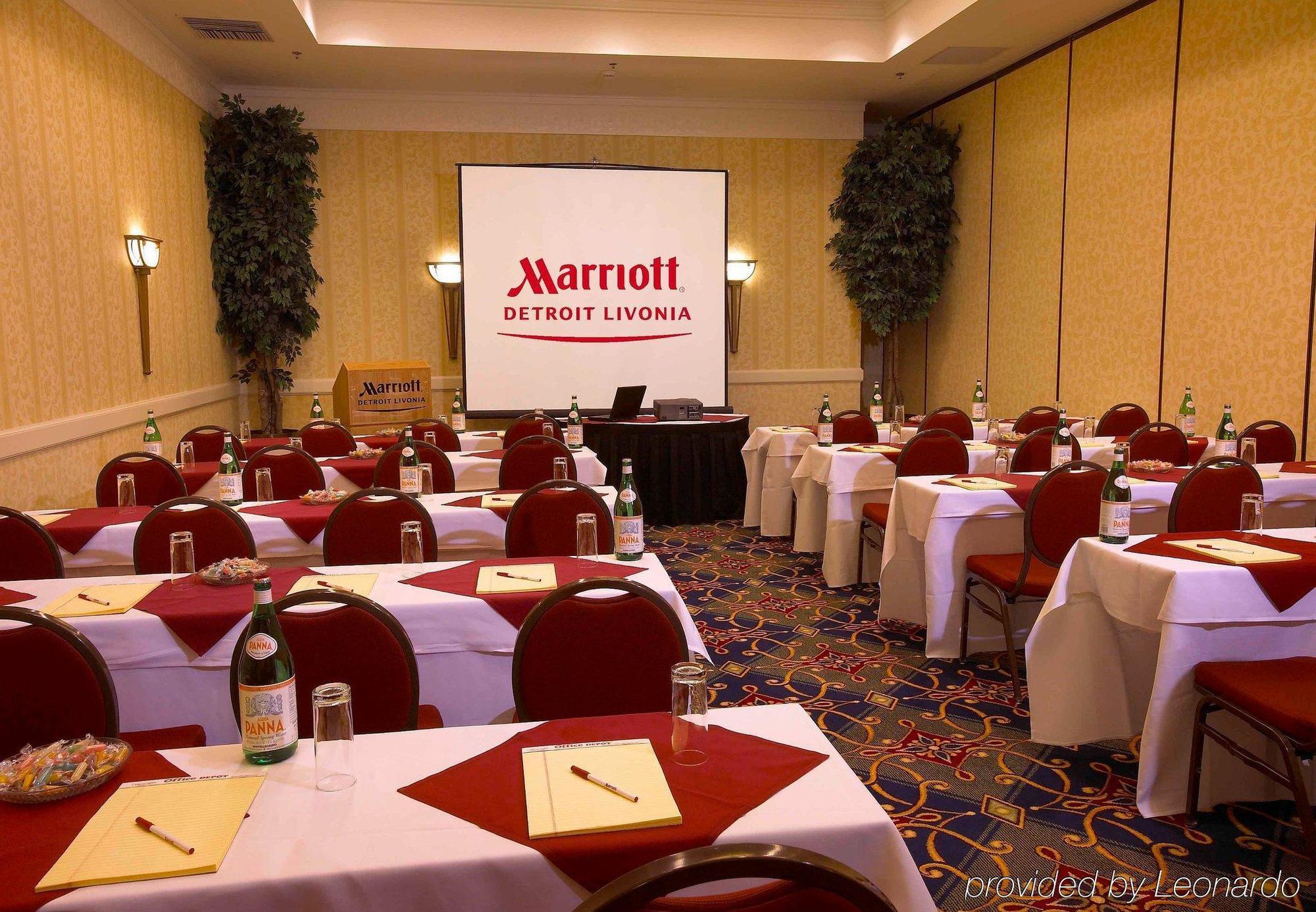 Detroit Marriott Livonia Hotell Eksteriør bilde